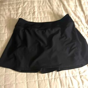 Black Tennis Skort
